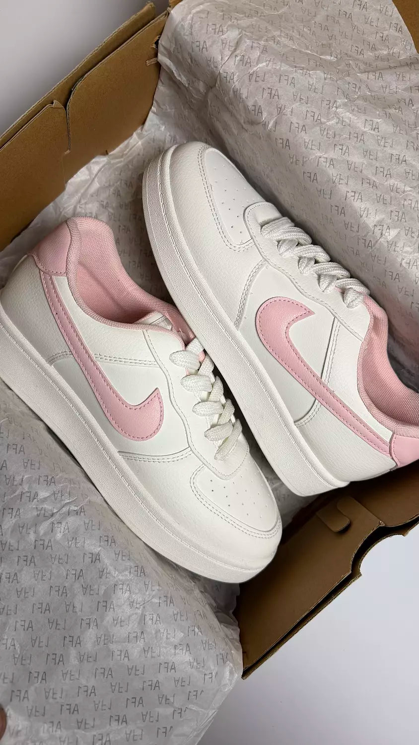 Custom Nike Af1 in Pinkk