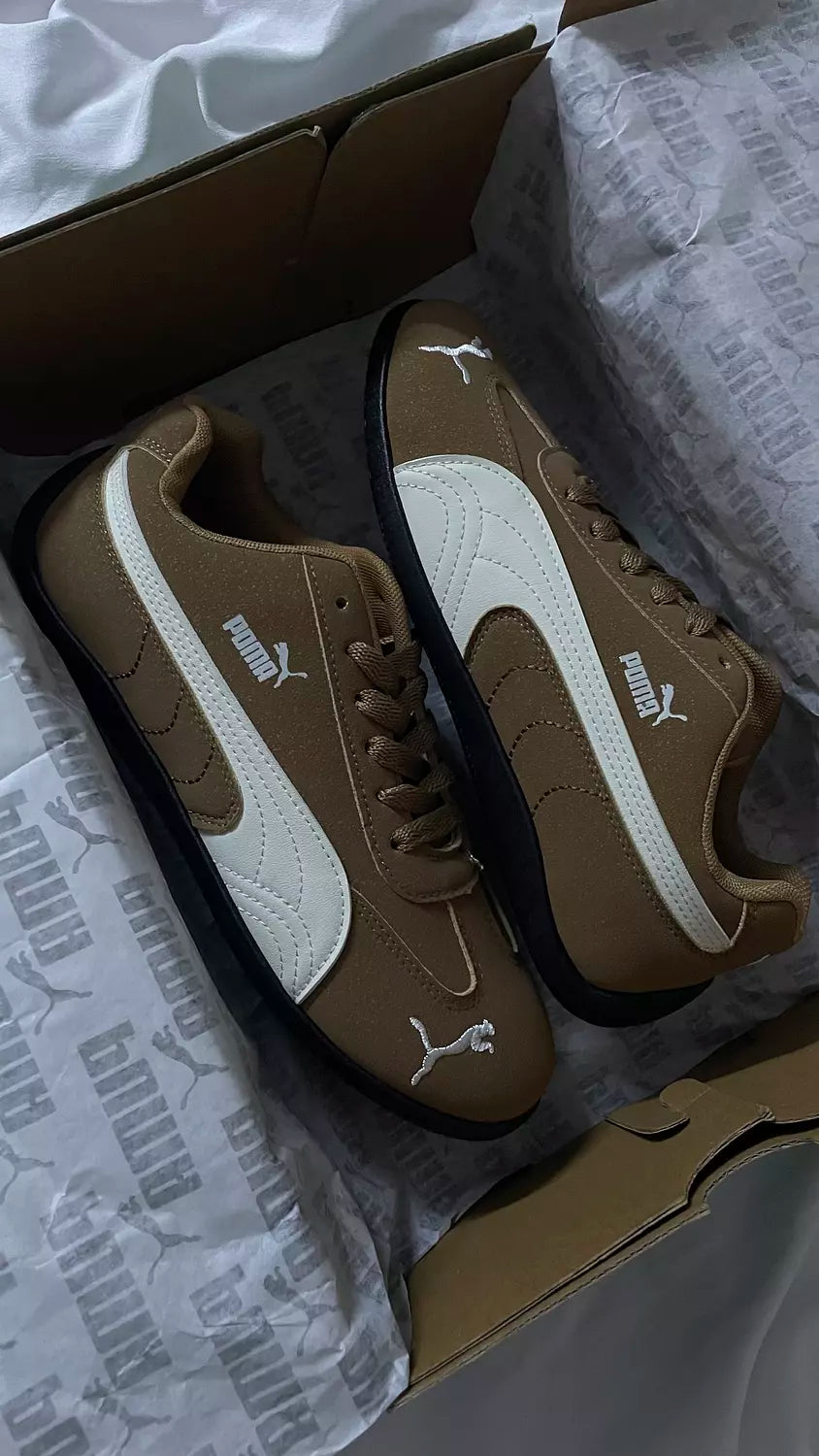 Puma SpeedCat in Brown