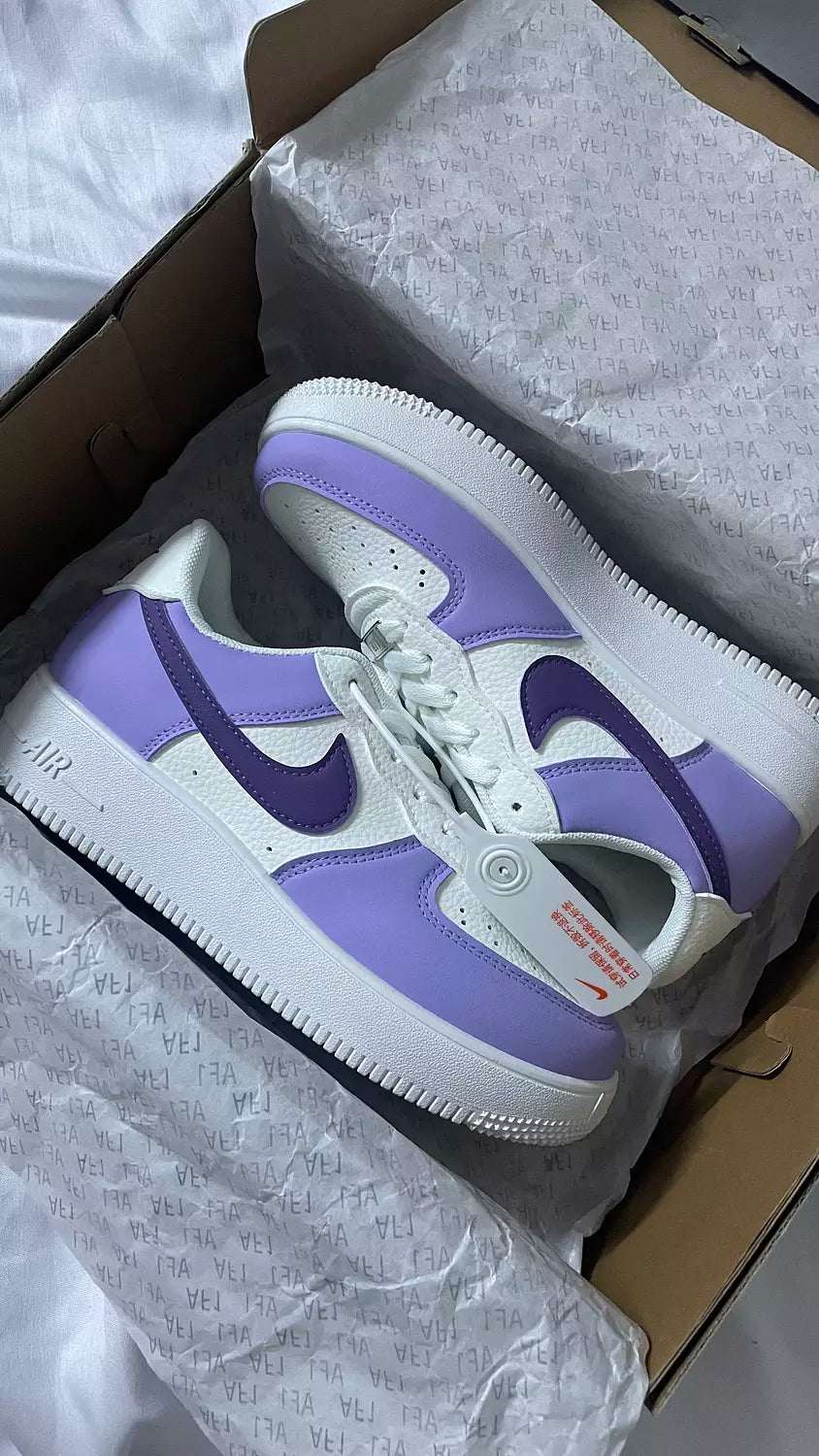 Custom AirForce 1 Purple
