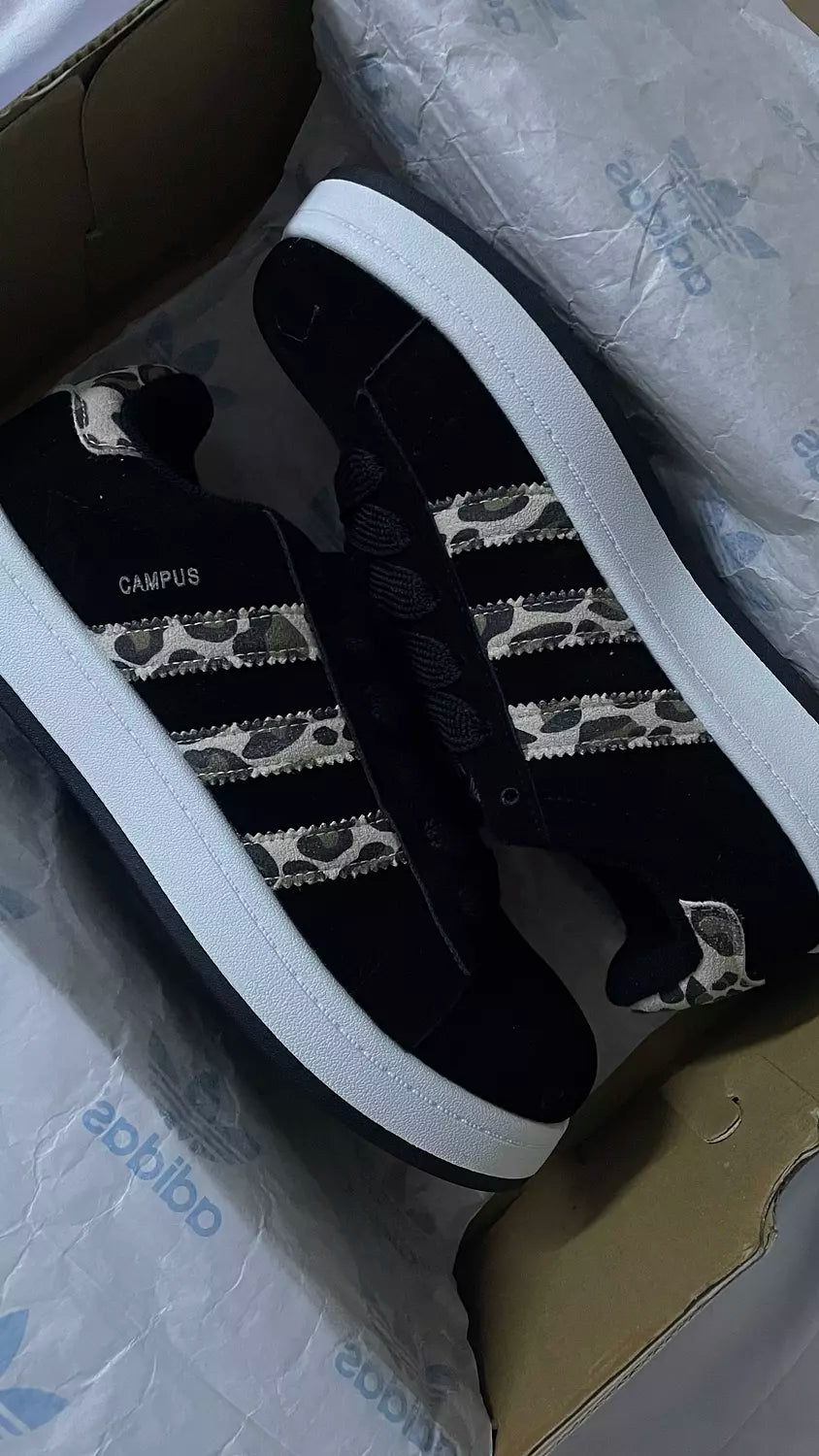 Adidas Campus With Tiger Print