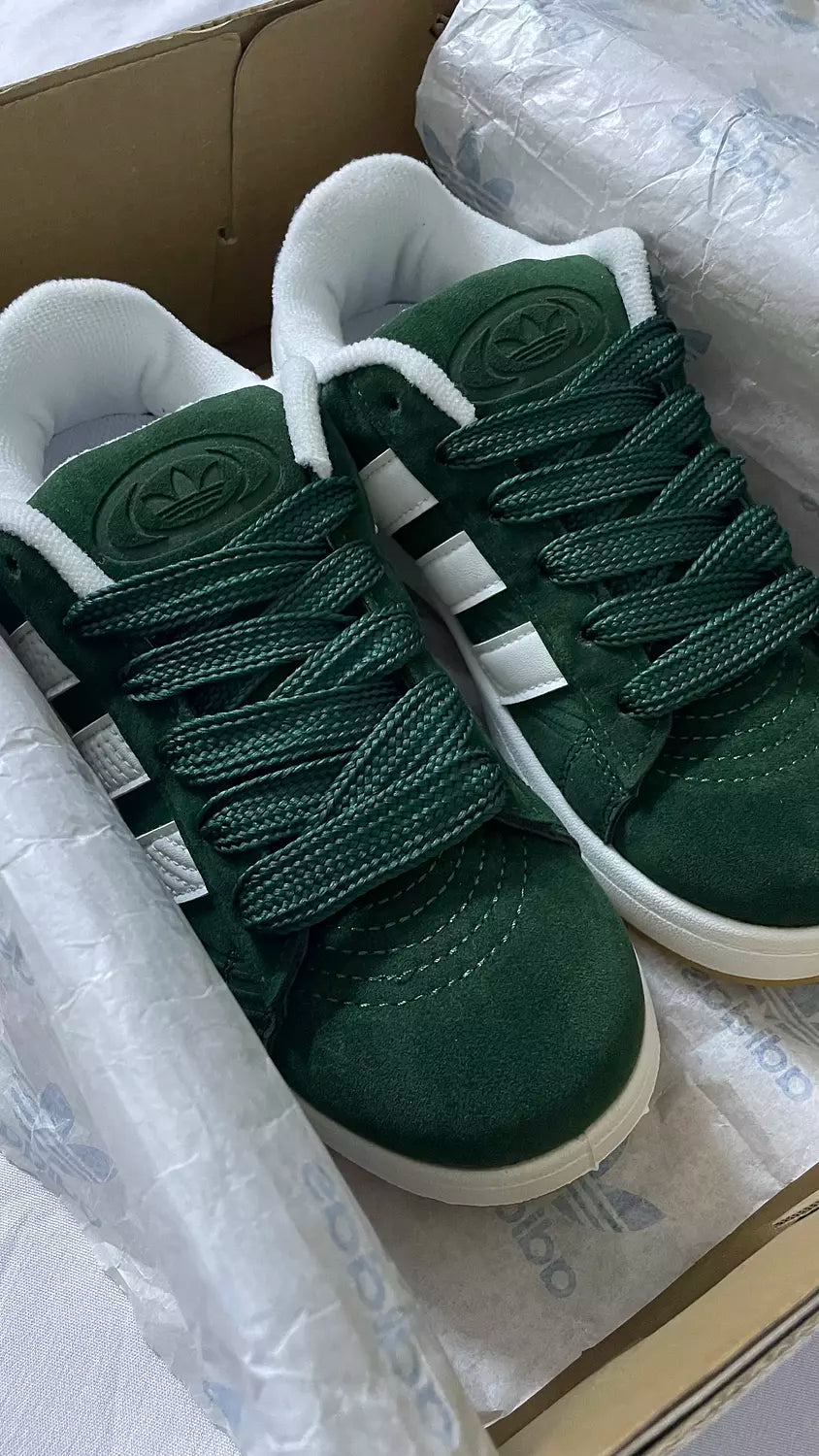 Custom Adidas Campus in Green