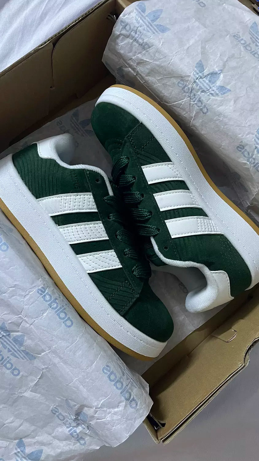 Custom Adidas Campus in Green