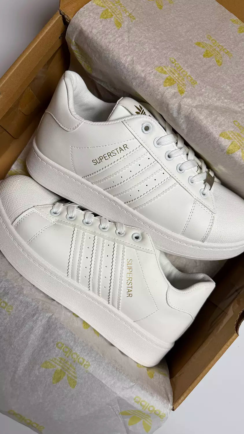 Adidas Superstar in White