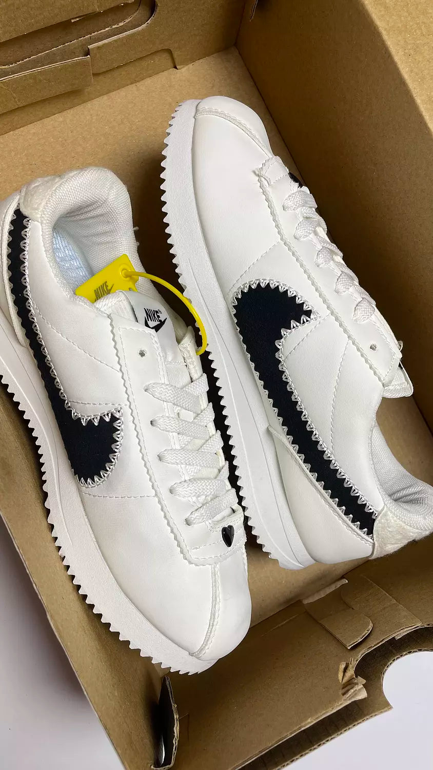 Nike Cortez Stitch Black