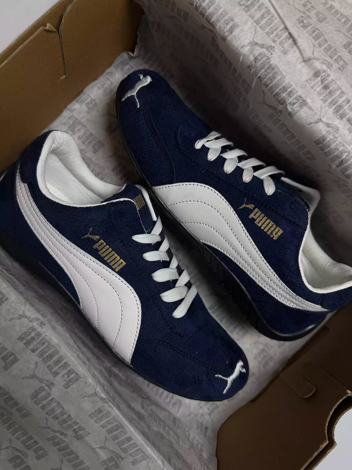 Puma SpeedCat in NavyBlue