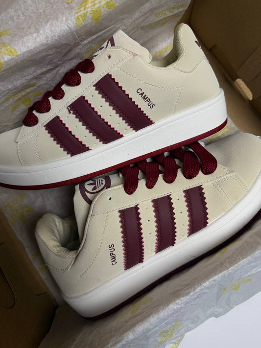 Adidas Campus Beige'nRed