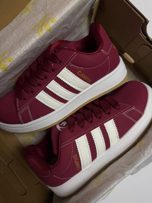 Adidas Campus in Burgundy